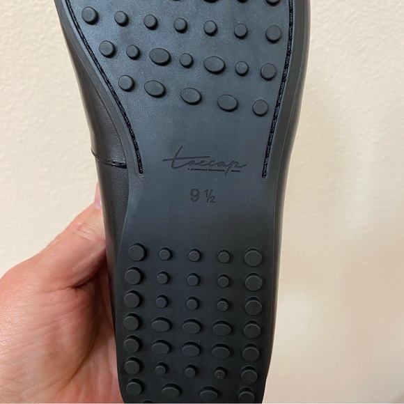 NWB Toecap Black Leather Driving Shoes for Men - Picture 11 of 15